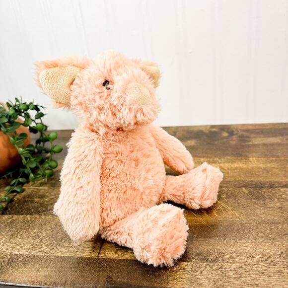 Manhattan Toy Pig Plush Pink Floppy Farm Animal Stuffed Toy 2016 - Picture 1 of 11